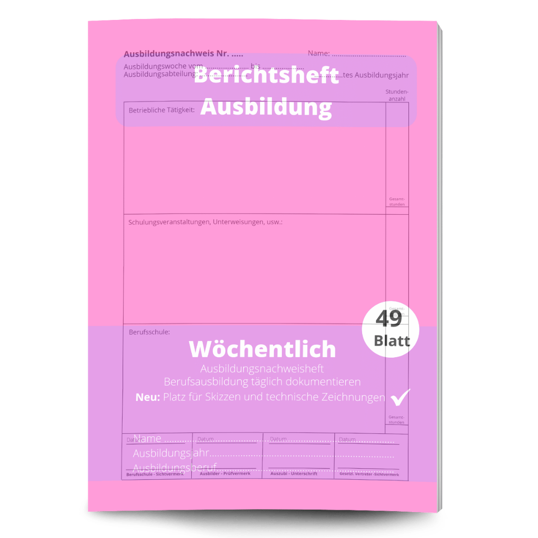 Berichtsheft Ausbildung