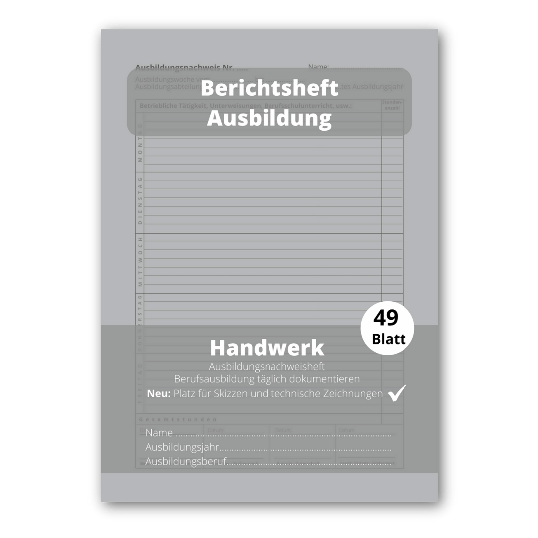 Berichtsheft Ausbildung