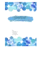 Wasserfarben Blau Tropfen